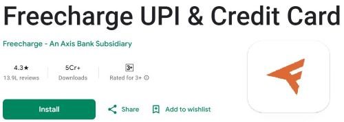 Freecharge UPI & Credit Card